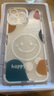 KEKLLE 適用蘋(píng)果15promax手機殼 iPhone15promax保護套 鏡頭全包防摔圖案超薄硅膠透明軟殼 笑臉-透白 曬單實(shí)拍圖
