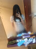 婍妡兩件套jk制服套裝甜辣襯衫上衣女短袖泡泡袖純欲襯衣百褶裙 [套裝]收腰襯衫+領(lǐng)結(jié)+百褶 M 94-106 曬單實拍圖