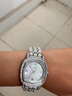 希洛歐滿(mǎn)鉆珍珠手鏈式手表女大表盤(pán)高級感輕奢小眾女士品牌2025新款女表 貝母白 曬單實(shí)拍圖