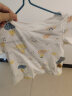 乖奇熊 夏季薄款男女宝宝纯棉衣服婴儿T恤衫婴童幼儿短袖上衣夏装 小动物舞龙 73cm 实拍图