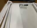 木以成居电脑桌简易书桌学习桌学生卧室宿舍办公家用写字桌加固型白色  实拍图