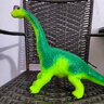 品帥超大號可發(fā)聲軟膠霸王龍恐龍玩具仿真電動(dòng)發(fā)聲動(dòng)物模型兒童男孩 加大號腕龍 曬單實(shí)拍圖