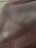 Olrain歐芮兒網(wǎng)紗短袖T恤女夏新款氣質(zhì)收腰褶皺正肩上衣 茱萸粉 M 曬單實(shí)拍圖