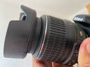 一葉蘭 HB-45遮光罩適用尼康D3000 D5000 D3100 AF-S 18-55mm鏡頭罩 HB-45II蓮花型 曬單實拍圖