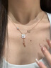 Grace Girl四葉草之戀項(xiàng)鏈女高級感時尚飾品鎖骨鏈送女友老婆生日情人節(jié)禮物 四葉草之戀項(xiàng)鏈 曬單實(shí)拍圖