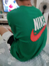 耐克（NIKE）短袖男裝 2026夏季新款運動(dòng)t舒適透氣休閑半袖寬松圓領(lǐng)T恤衫上衣 DM6426-365綠色 XL 曬單實(shí)拍圖