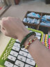 CHOMEL KINSEY碧綠手鐲女少女波菜綠圓條年輕琉璃款美人條送女友情人節七夕禮物 菠菜綠手鐲51-52mm建議70-80斤 曬單實(shí)拍圖