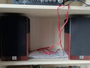 JBL STAGE 120 書(shū)架HiFi高保真音箱家庭影院環(huán)繞客廳電視音響無(wú)源套裝  JBL STAGE 120 環(huán)繞棕紅色一對 曬單實(shí)拍圖