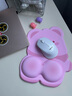 摩加（Mojia）卡通動物鼠標(biāo)墊硅膠腕墊護(hù)手腕女生可愛便攜電腦辦公室桌面防滑墊 異形硅膠-YX小豬屁屁 無規(guī)格 曬單實拍圖