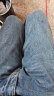 Lee中腰蓝色日常经典休闲五袋款男士牛仔长裤休闲潮流LMB1007 中深蓝色(31裤长） 31 晒单实拍图