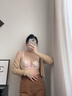六只兔子小櫻桃內(nèi)衣女性感蕾絲小胸聚攏顯大胸罩甜美純欲顯瘦文胸套裝 粉櫻桃顯瘦款套裝 0.5cm薄杯 80A B 曬單實拍圖
