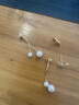 KLUCK老鳳凰金店款鑲石蝴蝶耳釘女小眾設計感長(cháng)款珍珠耳墜2024年新款 鋯石蝴蝶珍珠耳環(huán) 曬單實(shí)拍圖