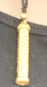 菜百首飾 菜百傳世系列 黃金項(xiàng)鏈 足金時(shí)尚古法系列轉(zhuǎn)經(jīng)筒吊墜 計(jì)價(jià) GD 約15.39g 曬單實(shí)拍圖