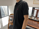 Polo Ralph Lauren拉夫勞倫POLO衫 男士短袖夏季翻領(lǐng)上衣經(jīng)典刺繡小馬標(biāo)斷碼清倉 黑色【classic fit偏大2碼】 L 【建議80-90kg】 曬單實(shí)拍圖