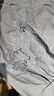 啄木鳥100%純棉鏤空刺繡襯衫女2025夏季新款寬松百搭立領重工氣質燈籠袖 藍色 XL 建議115-130斤 曬單實拍圖