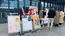 睿宏易展手提海報(bào)架鋁合金展示牌A型廣告架折疊促銷招聘宣傳掛畫架KT板架 單面手提海報(bào)架60X90【僅架子】 曬單實(shí)拍圖