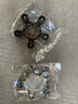 適用于奧迪輪轂蓋車(chē)標A4L A6L A5 Q5 A3 Q7 A8L輪轂中心蓋改裝汽車(chē)輪胎標裝飾蓋子 五爪(凹面)灰色1個(gè)裝 曬單實(shí)拍圖