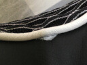 笨斯基汽車(chē)頭枕 靠枕車(chē)載車(chē)用枕頭四季通用竹炭頸枕一對裝 曜石黑色 曬單實(shí)拍圖