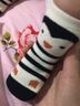 南律5雙裝嬰兒加厚保暖毛巾襪冬季嬰幼兒防滑學(xué)步襪室內(nèi)小孩地板襪卡通可愛寶寶襪 斑點狗5雙裝 S碼(0-1歲) 曬單實拍圖