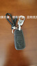 永天藍 奧迪鑰匙包A3 A4L A5 A6L A8L Q2 Q3 Q5L 汽車(chē)真皮鑰匙扣鑰匙套 C款智能黑色（請對照圖片鑰匙） 曬單實(shí)拍圖