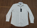雅戈爾（YOUNGOR）長(cháng)袖襯衫男白色DP免燙襯衫全棉面料舒適透氣抗皺商場(chǎng)同款 YLDP19002BFA白色 40 曬單實(shí)拍圖