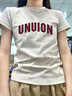 LDBE正肩短袖t恤女2025新款夏季修身韓系chic小個(gè)子打底衫內(nèi)搭上衣服 白灰色 L 曬單實(shí)拍圖