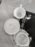 瓷牌茗茶具（cipaiming teaset）高白瓷功夫具套裝陶瓷蓋碗茶杯整套泡茶 曬單實拍圖