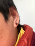 Lnieer999足銀石榴石耳釘女紅色2025新款潮紅色耳環(huán)氣質(zhì)款簡(jiǎn)約百搭耳飾 【S999足銀】石榴石耳釘 曬單實(shí)拍圖