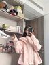 雪中飛 SNOW FLYING外套女小個(gè)子兩件套三合一可拆卸外套一衣三穿外套潮流休閑春裝 密斯粉 S (155) 80-100斤 曬單實(shí)拍圖