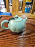 三勤堂汝窯粉青南瓜壺景德鎮(zhèn)陶瓷泡茶壺小單個家用功夫茶具家用 汝窯粉青南瓜壺(合格品) 曬單實拍圖