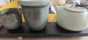 祥業(yè) 官窯主人杯單杯功夫茶具喝茶杯個(gè)人杯鋦釘陶瓷品茗杯辦公室茶盞 官窯圓和鋦釘杯-傲梅(墨綠) 曬單實(shí)拍圖