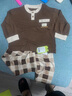 棉奇熊兒童睡衣男孩2025年新款春秋大童打底內衣男童秋衣秋褲家居服套裝 LF76-深咖-套裝【秋季新款】 100 -S碼【體重15-25斤】 曬單實(shí)拍圖