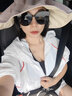 JPN運(yùn)動套裝女 香港潮牌夏季新款薄款上衣跑步服闊腿短褲時尚兩件套 白色 M 曬單實(shí)拍圖