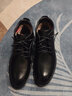 奧康品牌棉鞋男冬季加絨皮鞋高幫男鞋真皮男士棉靴 黑色195919029 40 曬單實(shí)拍圖