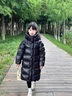 迪士尼寶寶女童羽絨服冬裝長(zhǎng)款服外套女孩加厚過(guò)膝90白鴨絨親子裝洋氣男童潮 黑色 130 建議120-130cm7-8歲cm 曬單實(shí)拍圖