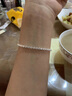 中國黃金（CHINA GOLD）鳳尾戀銀手鏈女手環(huán)簡約時尚飾品七夕情人節(jié)禮物送女友老婆情人 s999足銀鳳尾手鏈 曬單實拍圖