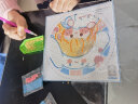 艾杰普（JEPPE）儿童手工制作早教启蒙钻石贴画女孩创意贴纸玩具六一儿童节礼物【玉桂狗女孩】 实拍图