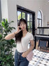 Carun klavn CK輕奢包包女包單肩包斜挎包女生生日禮物七夕情人節禮物送女友 粉色 曬單實(shí)拍圖