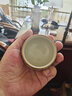 心去處青花汝窯禪定杯茶杯主人杯品茗杯滿花描金琺瑯彩高檔單杯家用喝茶 纏枝蓮米黃汝窯小禪定杯-單個(gè) 曬單實(shí)拍圖