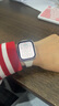 MSSM 適用蘋(píng)果手表保護(hù)殼Apple iwatch s9/8/7/6/5/4/SE殼膜一體保護(hù)套全包防摔防刮【白+透明】S9/8/7·41mm  曬單實(shí)拍圖