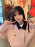 詩丹蕊韓系粉色棒球服外套女學(xué)生春秋新款美式慵懶chic甜美工裝夾克上衣 粉色 均碼【可備注碼數(shù)】 曬單實拍圖