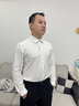 萊克斯頓襯衫男【商場(chǎng)同款】男裝春秋三防面料免燙長(cháng)袖襯衫男白色XL 曬單實(shí)拍圖