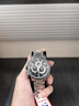 三宅一生（ISSEY MIYAKE）手表男款43mm黑表盤(pán)不銹鋼帶石英時(shí)尚商務(wù)男士手表和田智 SILAY001 曬單實(shí)拍圖