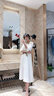 塞德勒晚禮服裙2025新款高貴優(yōu)雅中長(zhǎng)款年會(huì)宴會(huì)聚會(huì)連衣裙女伴娘服 白色 XL 曬單實(shí)拍圖