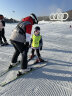 酷峰（kufun） 滑雪镜滑雪眼镜男护目镜双层防雾防强光成人儿童登山雪地装备女 麋鹿-粉片（儿童+雪镜盒） 实拍图