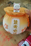 鉑吶苓學生筆筒文具收納擺件送同學生日禮物男女生簡約桌面筆筒勵志禮物 筆筒擺件【櫻花黃】 曬單實拍圖