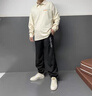 真維斯（Jeanswest）純棉polo衫長(zhǎng)袖男士2025春夏季新款翻領(lǐng)高級(jí)感寬松透氣潮牌男裝 2910杏色 XL 曬單實(shí)拍圖