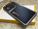銘玳 適用OPPO Reno8手機殼Reno8 Pro保護套Pro+全包防摔防指紋磨砂金屬背板手機殼 OPPO Reno8  黑色 光影系列磨砂金屬殼【配保護膜】 曬單實(shí)拍圖