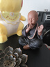 久造 中式精品紫砂小沙彌茶寵擺件 四不小和尚禪意桌面人物擺設裝飾品 可養(yǎng)茶臺擺件茶具配件茶玩茶道配件  黑陶不說小和尚/ZSH 曬單實拍圖