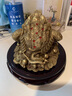 歐柏歷  純銅三足金蟾擺件家居裝飾品辦公室工藝品開(kāi)業(yè)禮品擺件 A7小金蟾 曬單實(shí)拍圖